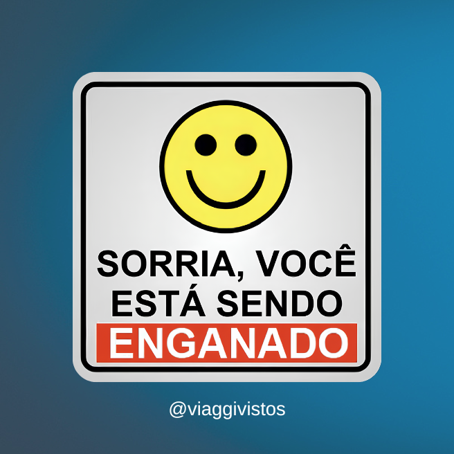 Cuidado com abordagens na porta do consulado americano ou CASV!