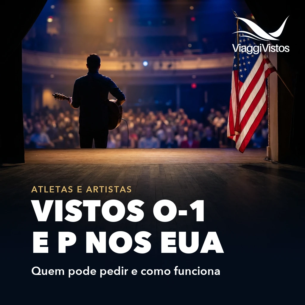 Visto O-1 e visto P: os vistos de atletas, artistas e talentos nos EUA