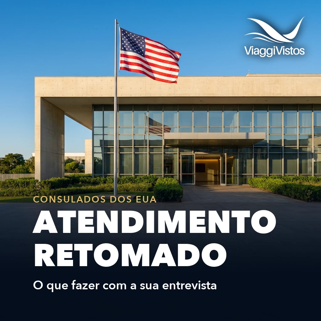 Embaixada e consulados dos EUA voltam a funcionar no Brasil: o que fazer com a sua entrevista de visto