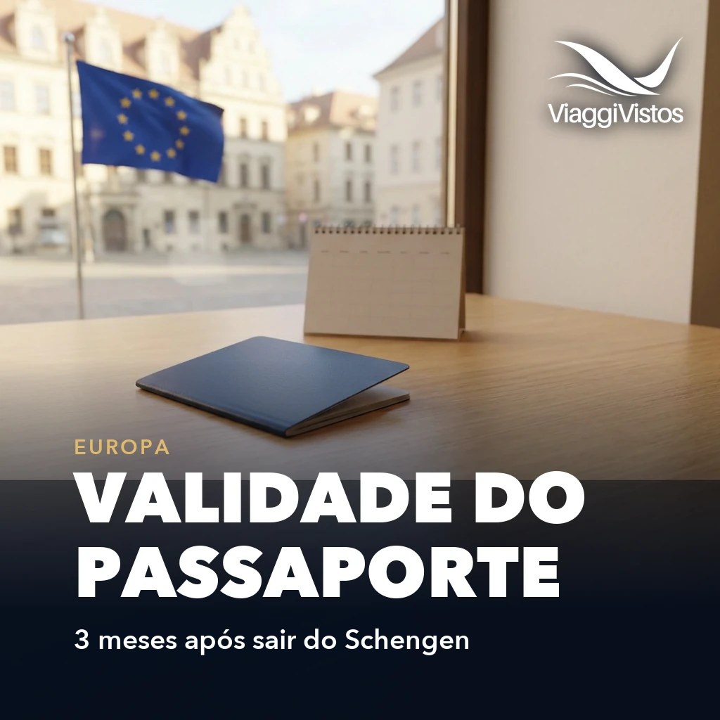 Validade do passaporte para entrar na Europa: a regra dos 3 meses